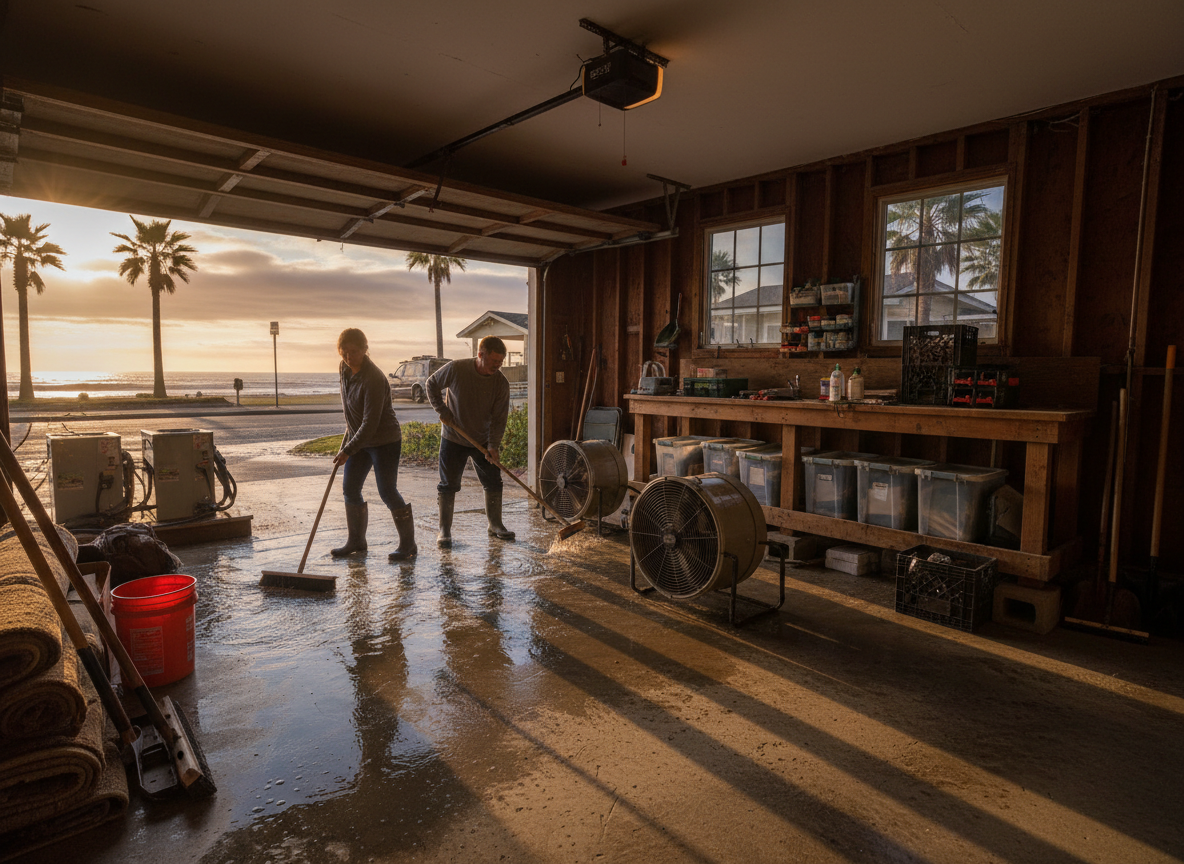 Steps To Dry Out A Flooded Garage After High Tide Surges