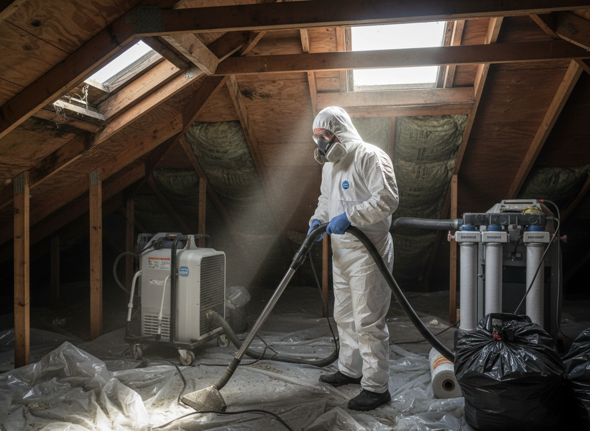 attic mold remediation in Sunset Beach