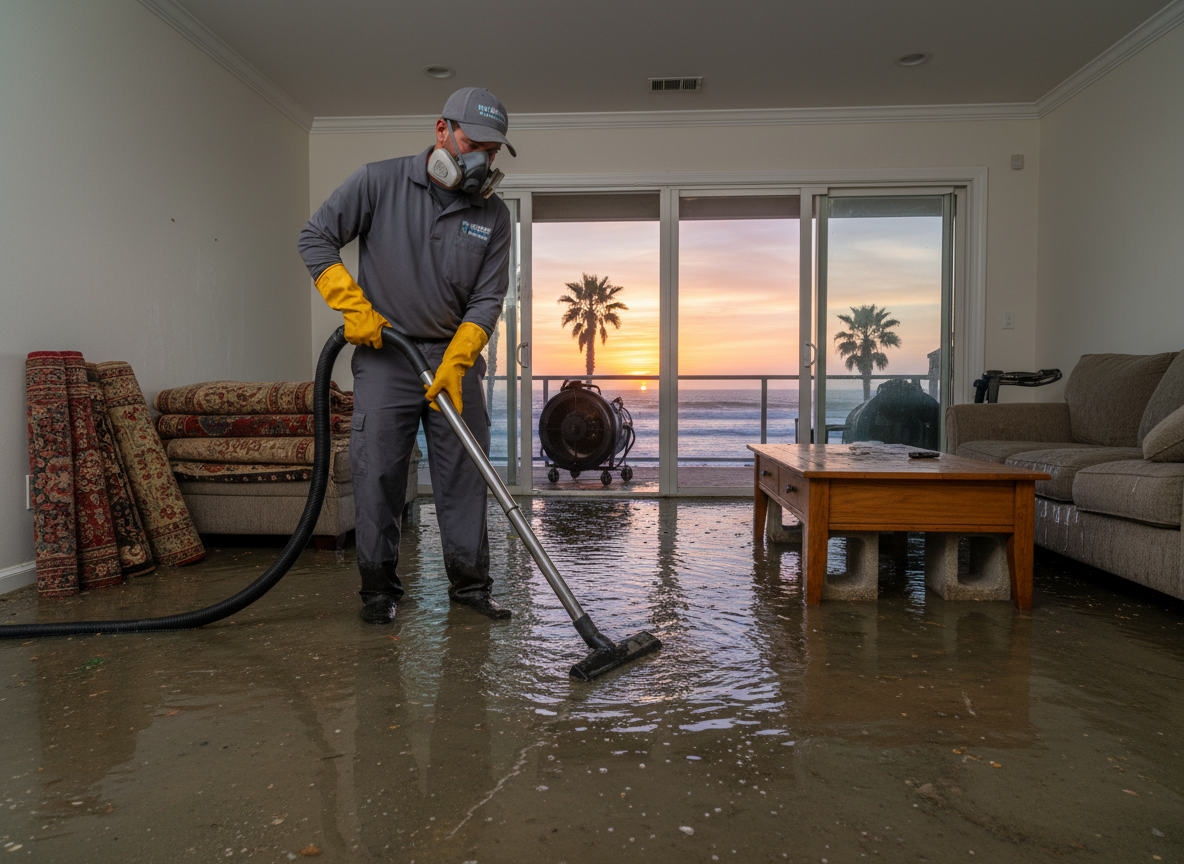 Emergency water removal in Sunset Beach